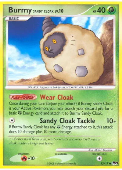 Burmy Sandy Cloak