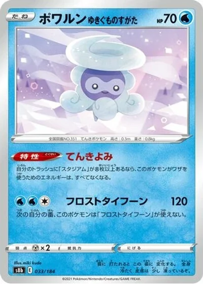 Castform Snowy Form