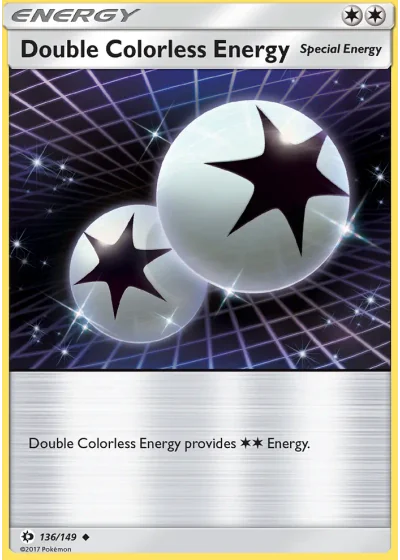 Double Colorless Energy
