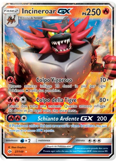 Incineroar GX