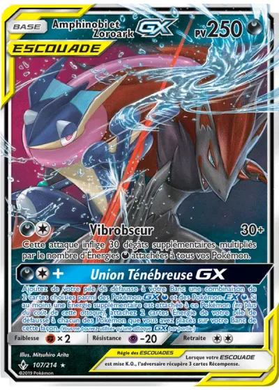 Amphinobi et Zoroark GX