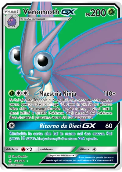 Venomoth GX