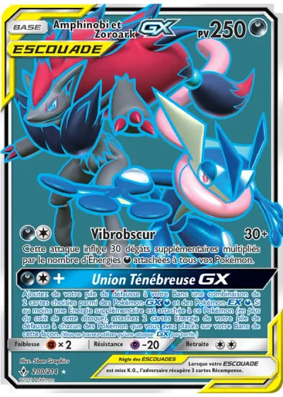 Amphinobi et Zoroark GX