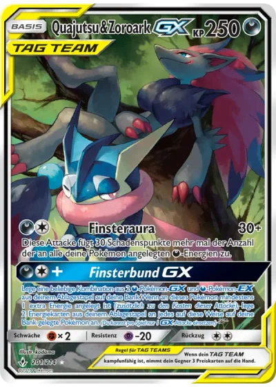 Quajutsu & Zoroark GX