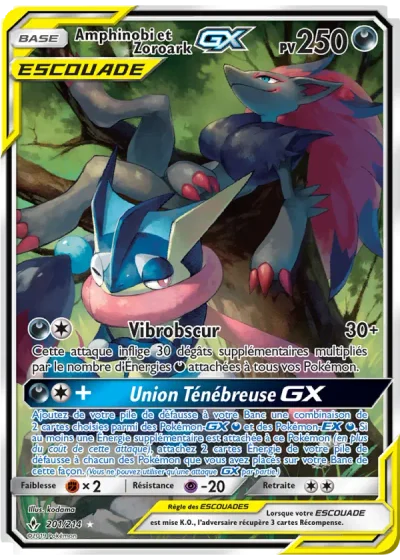 Amphinobi et Zoroark GX