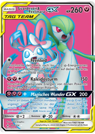 Guardevoir & Feelinara GX