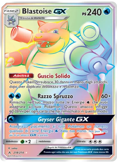 Blastoise GX