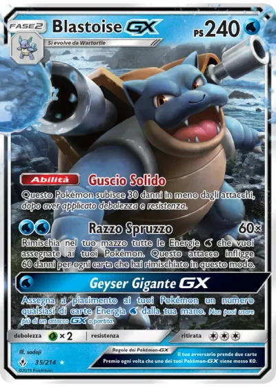 Blastoise GX