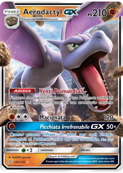 Aerodactyl GX