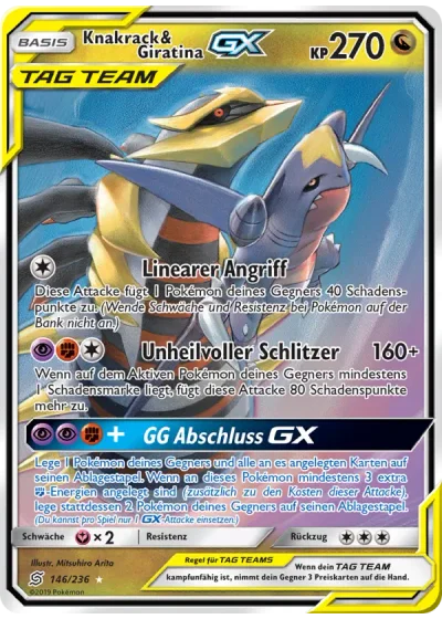 Knakrack & Giratina GX