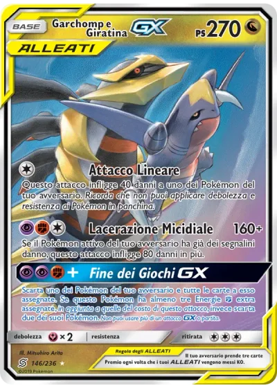 Garchomp e Giratina GX