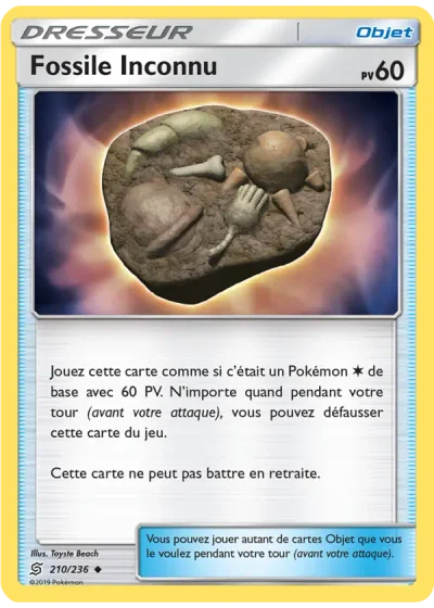 Fossile Inconnu