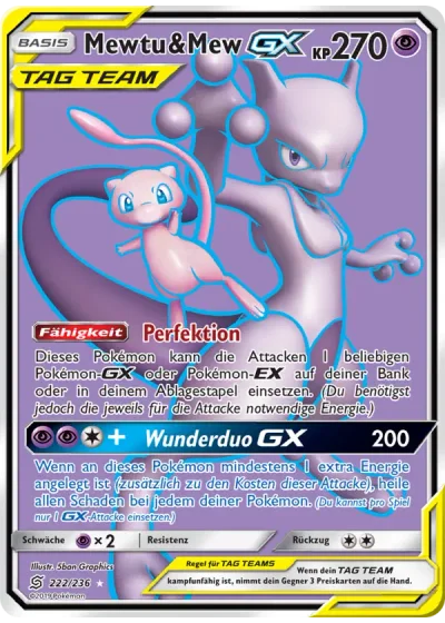 Mewtu & Mew GX