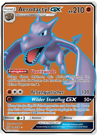 Aerodactyl GX