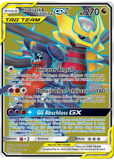 Knakrack & Giratina GX