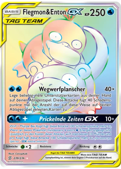 Flegmon & Enton GX