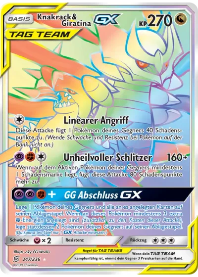Knakrack & Giratina GX