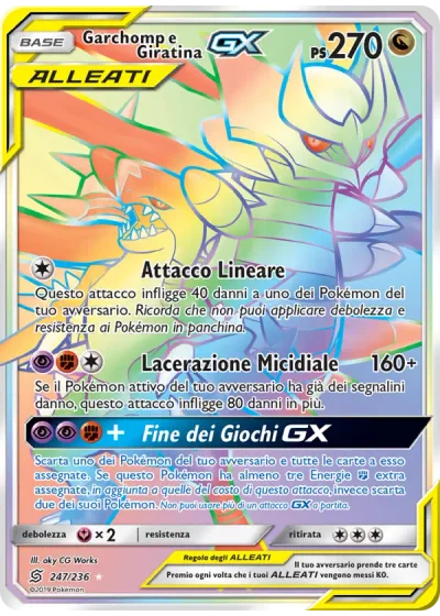 Garchomp e Giratina GX
