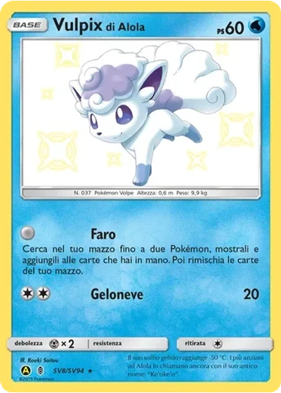 Vulpix di Alola 