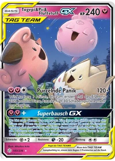 Togepi & Pii & Fluffeluff GX