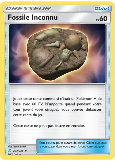Fossile Inconnu