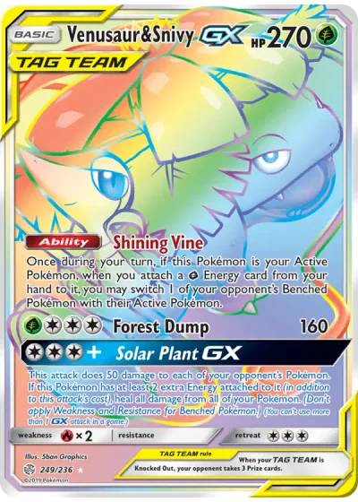 Venusaur & Snivy GX