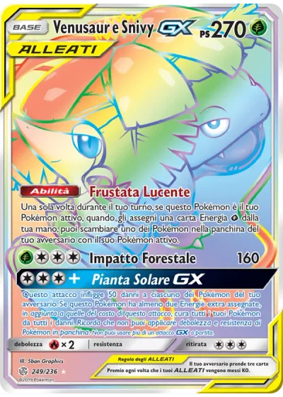 Venusaur e Snivy GX