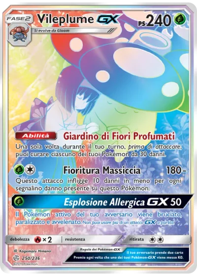 Vileplume GX
