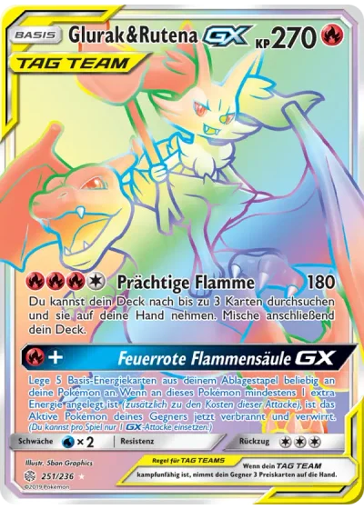 Glurak & Rutena GX