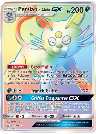 Persian d’Alola GX