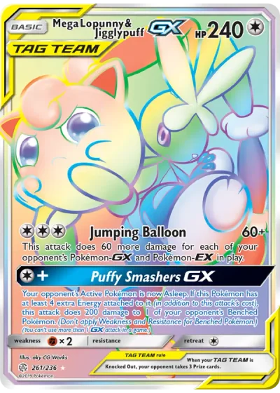 Mega Lopunny & Jigglypuff GX