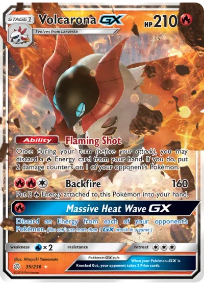 Volcarona GX