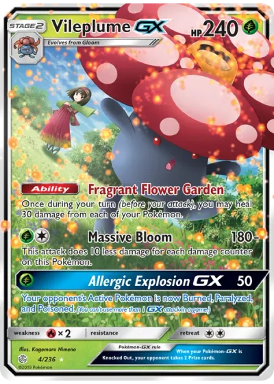 Vileplume GX