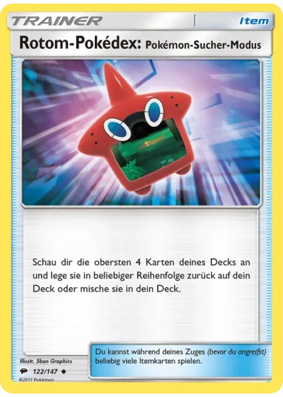 Rotom-Pokédex: Pokémon-Sucher-Modus