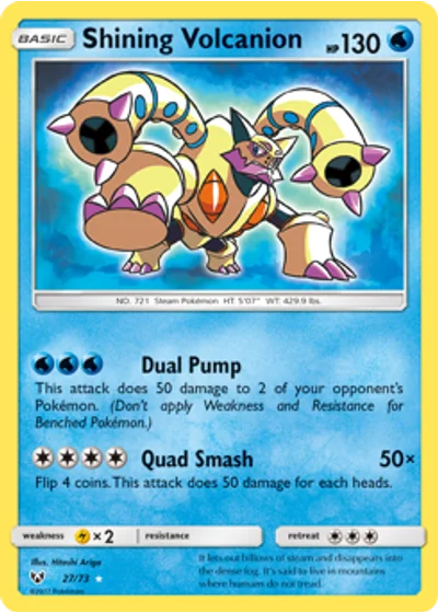 Shining Volcanion