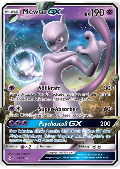 Mewtu GX