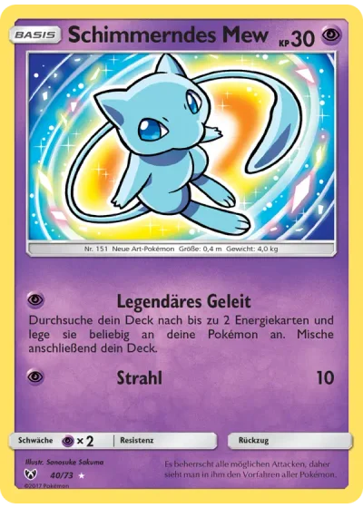 Schimmerndes Mew