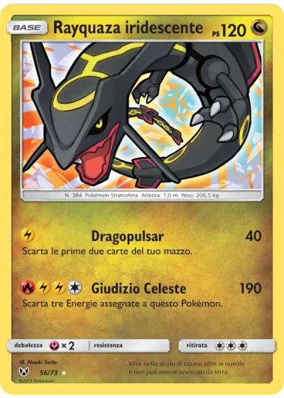 Rayquaza iridescente