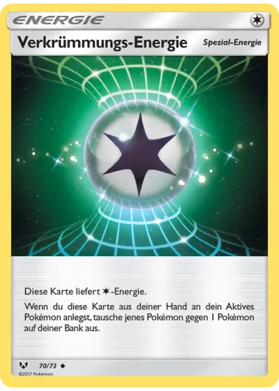 Verkrümmungs-Energie