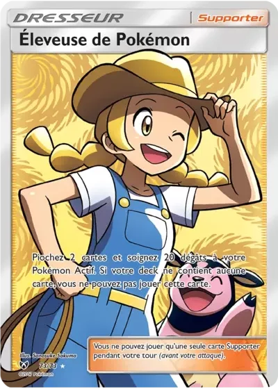 Éleveuse de Pokémon