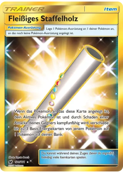 Fleißiges Staffelholz