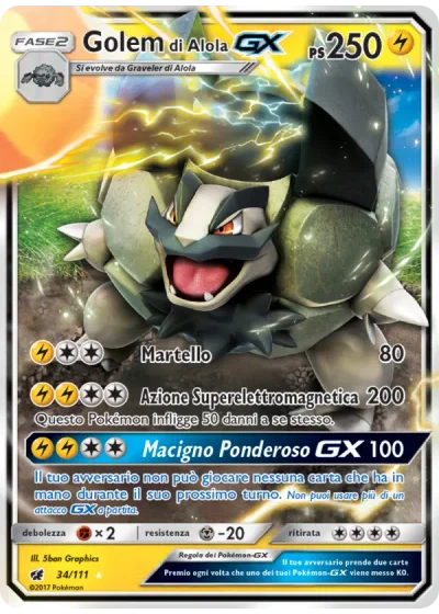 Golem di Alola GX