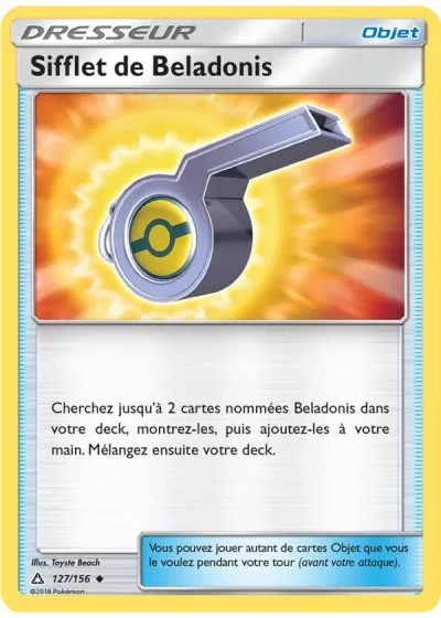 Sifflet de Beladonis