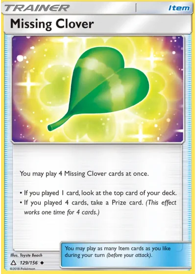 Missing Clover