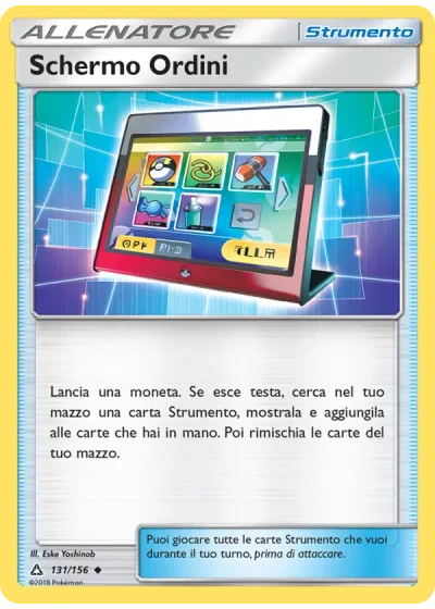 Schermo Ordini