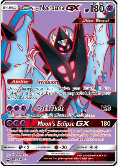 Dawn Wings Necrozma GX