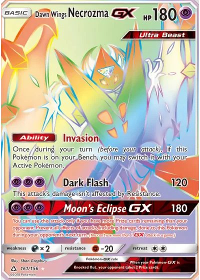 Dawn Wings Necrozma GX