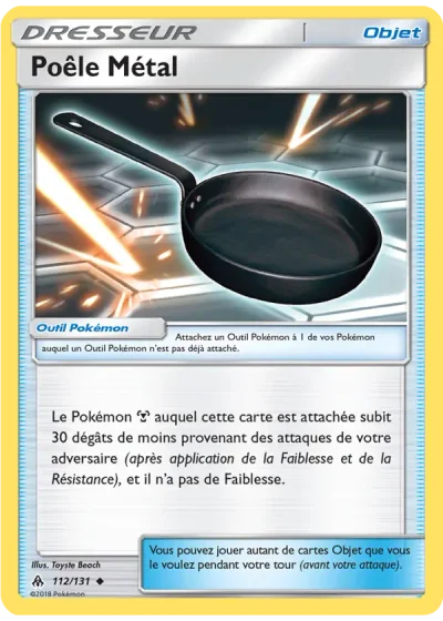 Poêle Métal