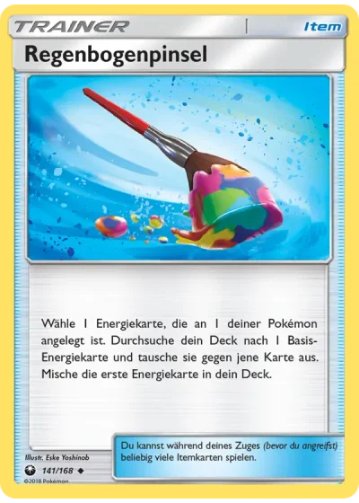 Regenbogenpinsel