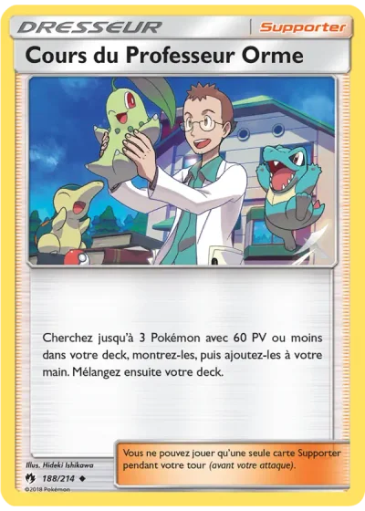Cours du Professeur Orme